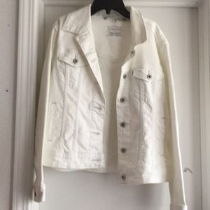 Levi White Jacket